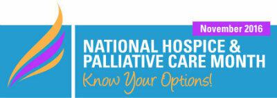 National hospice month and palliative month