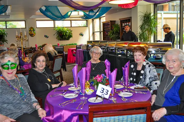 Purim party at Fountainview at Eisenberg Village