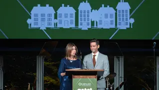 Event hosts Susan Hirsch-Wohl and Josh Flagg